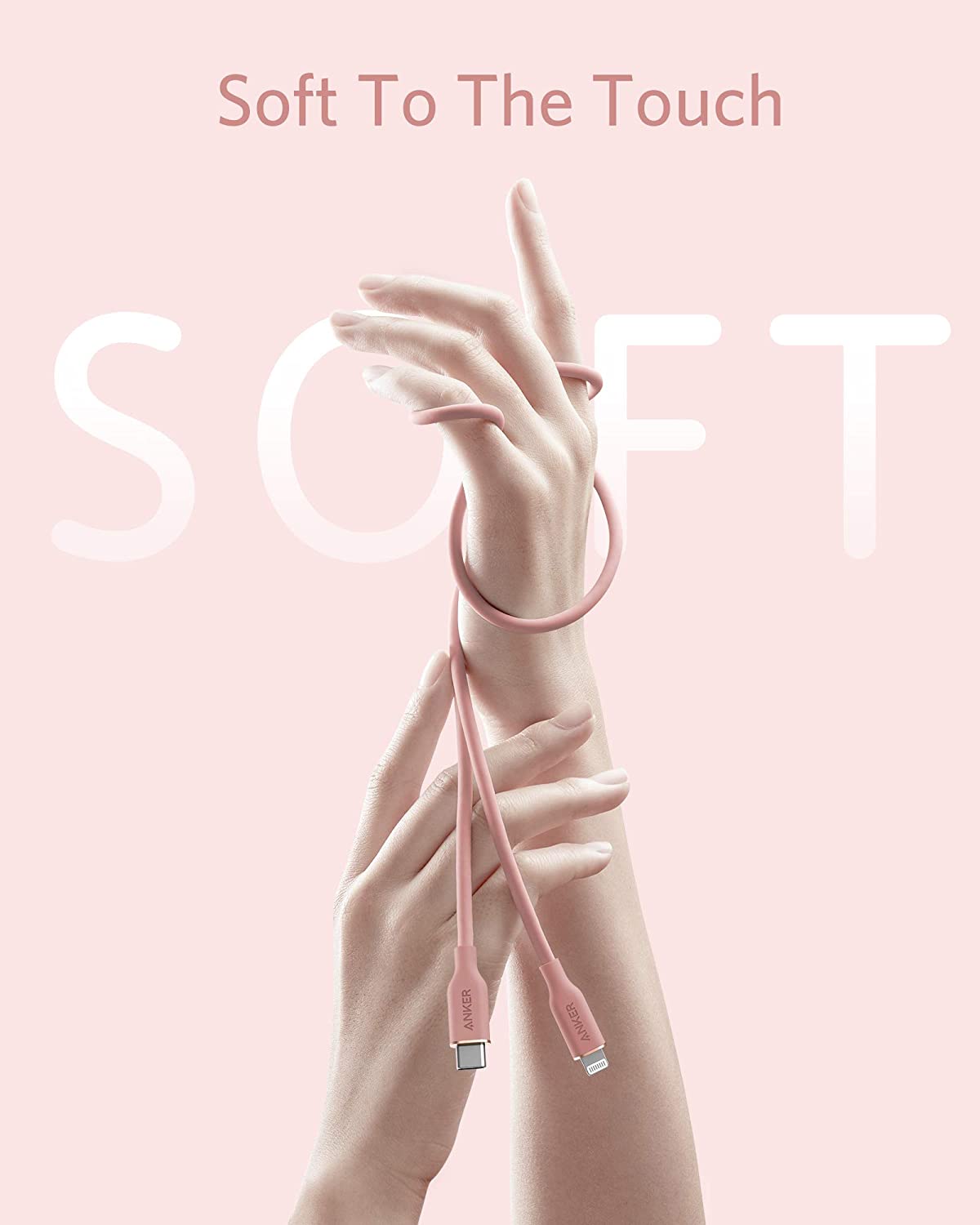 Coral Pink (3ft)