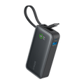 Nano Power Bank (30W, Built-In USB-C Cable)