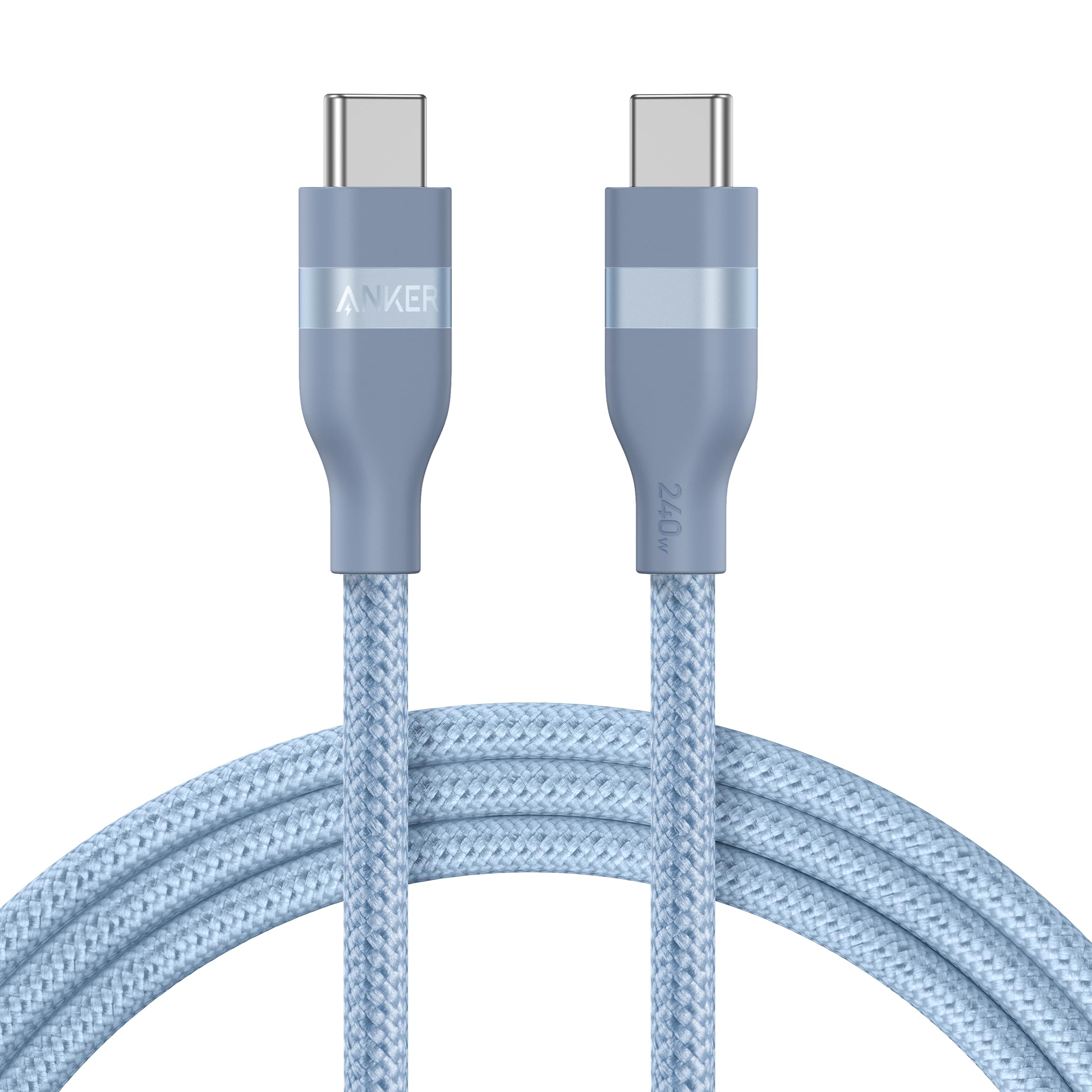 USB-C to USB-C Cable (3 ft / 6 ft, 240W, Upcycled-Braided)