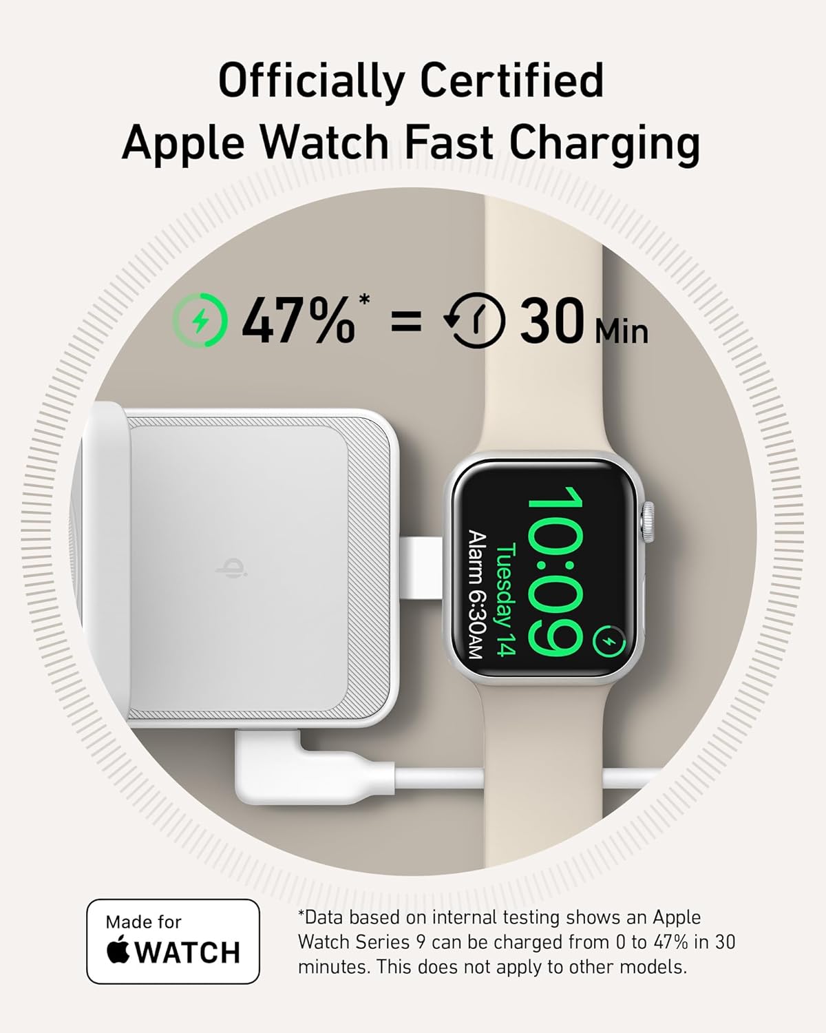 Anker MagGo Wireless Charging Station (Foldable 3-in-1) and Anker Nano Travel Adapter (5-in-1, 20W, 1-Pack)