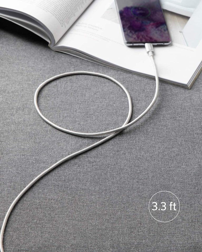 2-Pack Anker New Nylon USB-C to USB-C Cable (3 ft / 6 ft, 60W)