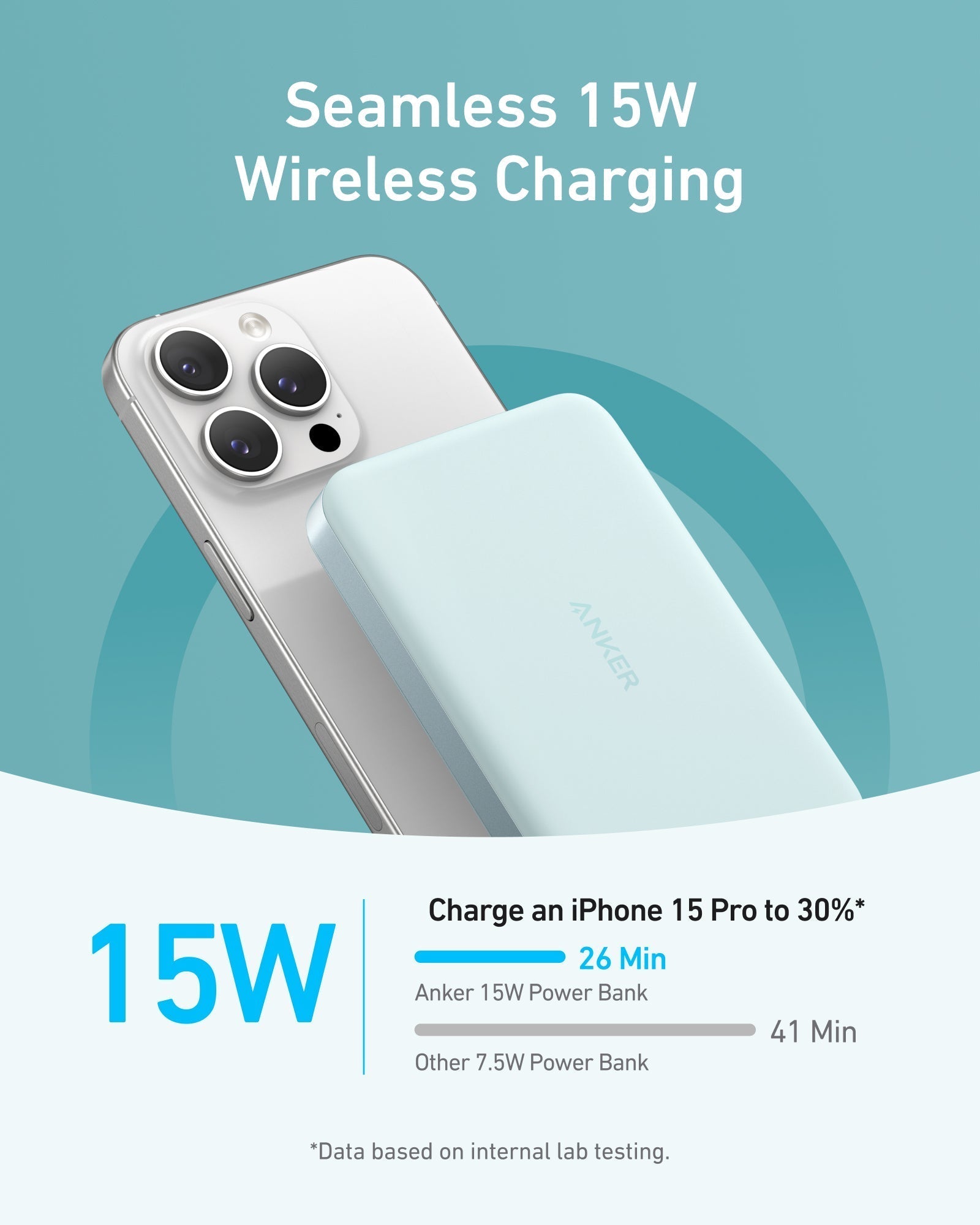 Anker MagGo Power Bank (10K, Slim) | Customizable
