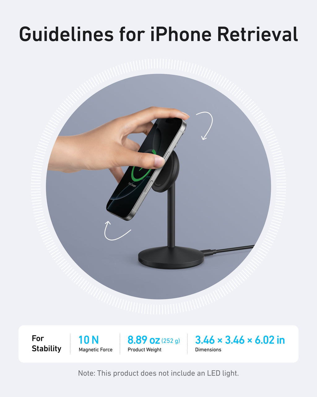 Anker MagGo Wireless Charger (Stand)