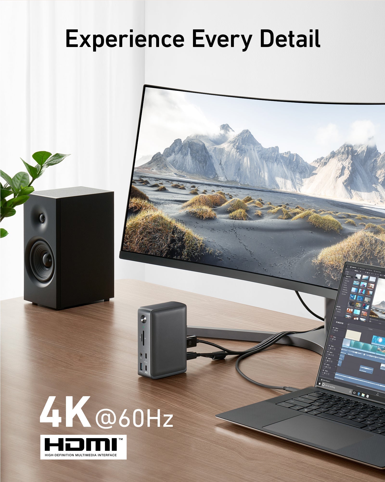 Refurbished Anker 575 USB-C Docking Station (13-in-1)