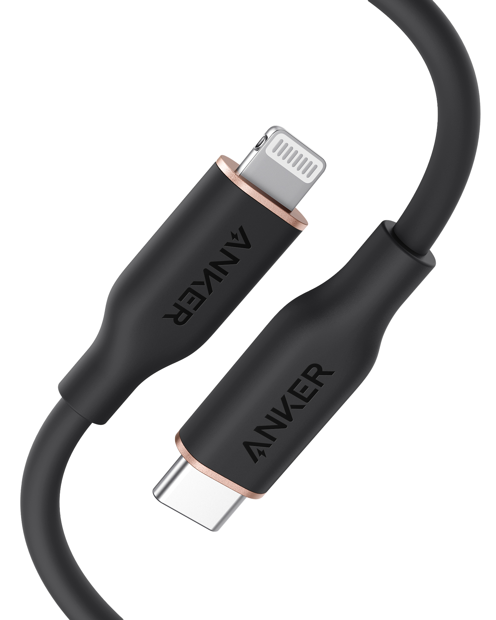 641 USB-C to Lightning Cable (Flow, 3 ft Silicone)