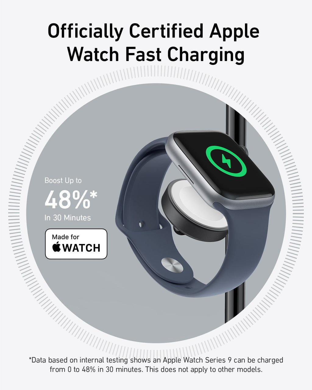 Refurbished Anker MagGo Wireless Charging Station (3-in-1 Stand)