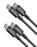 2-Pack New Nylon USB C to USB C Cable (3.3 ft 60W)