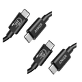 515 USB-C to USB-C Cable (Thunderbolt 4 Compatible)（2 packs）
