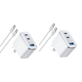 Nano Charger (70W, 3 Ports) -2 Pack