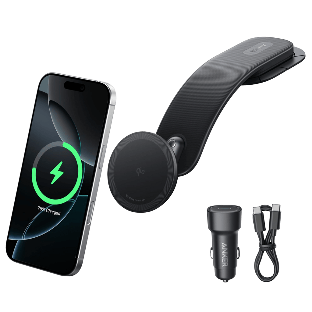 Anker MagGo Wireless Charging Station and Anker Nano Wireless Car Charger