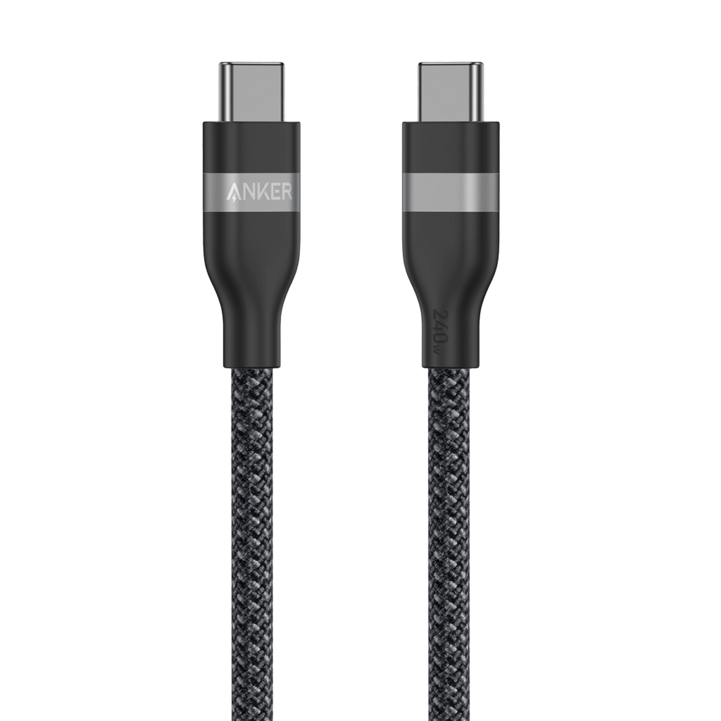 USB-C to USB-C Cable (3 ft / 6 ft, 240W, Upcycled-Braided)