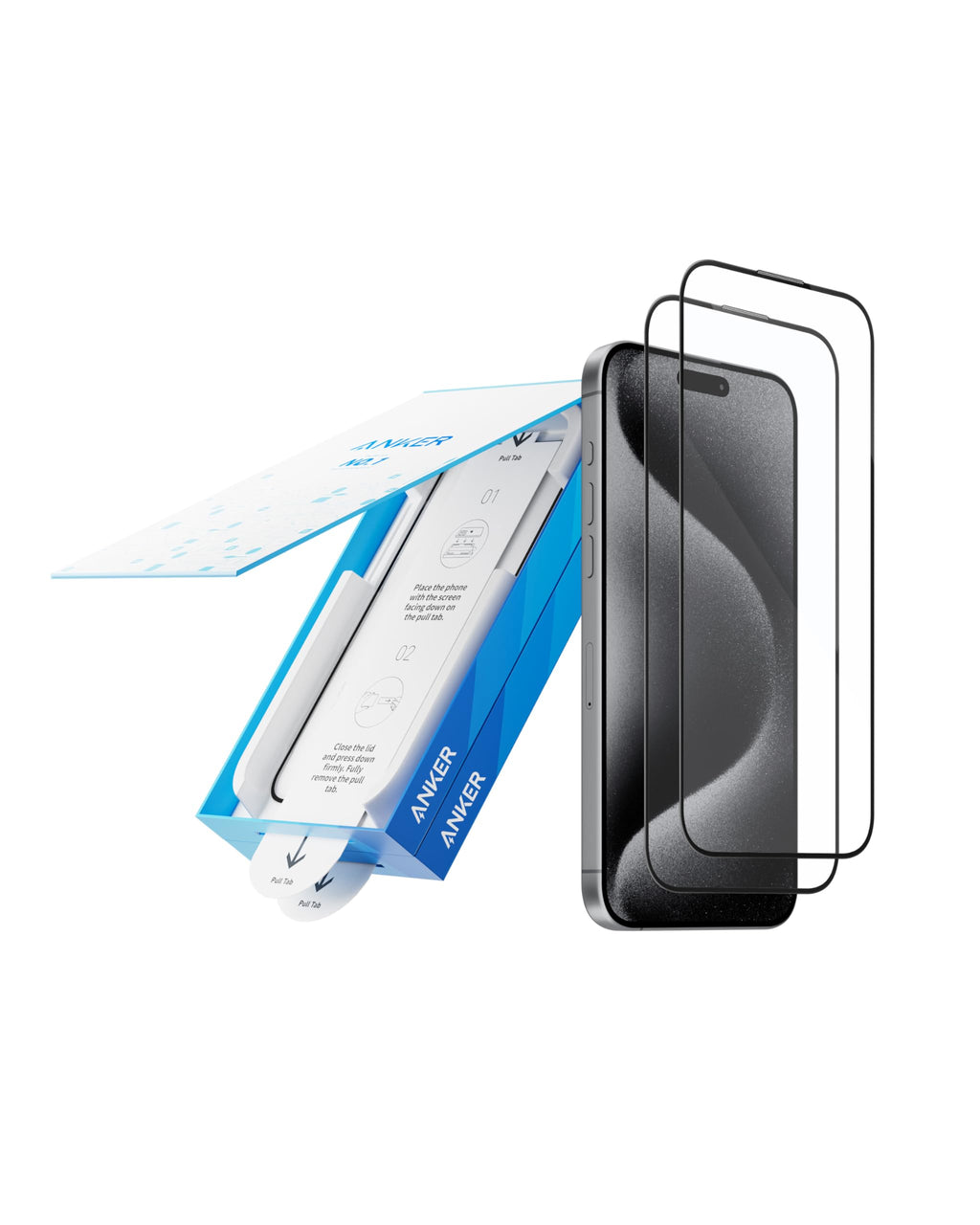 Screen Protector Kit (Aerospace-Grade Glass, 2-Pack)