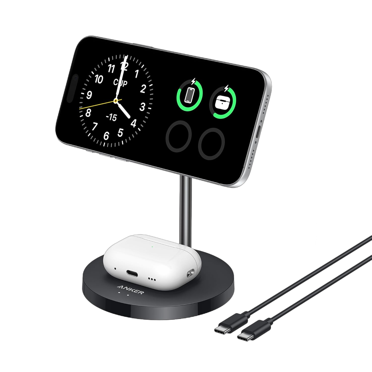 MagGo Wireless Charger (2-in-1, Stand)